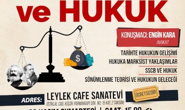 Panel: MARKSİZM ve HUKUK